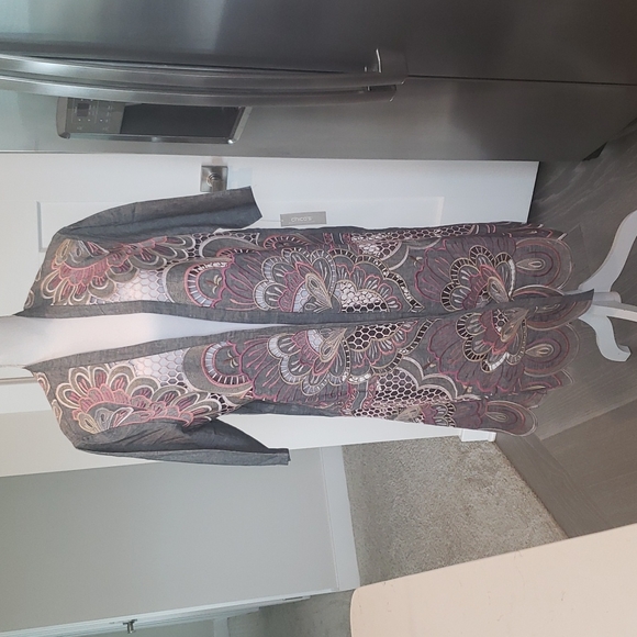 Chico's long jacket, coverup - Picture 10 of 13